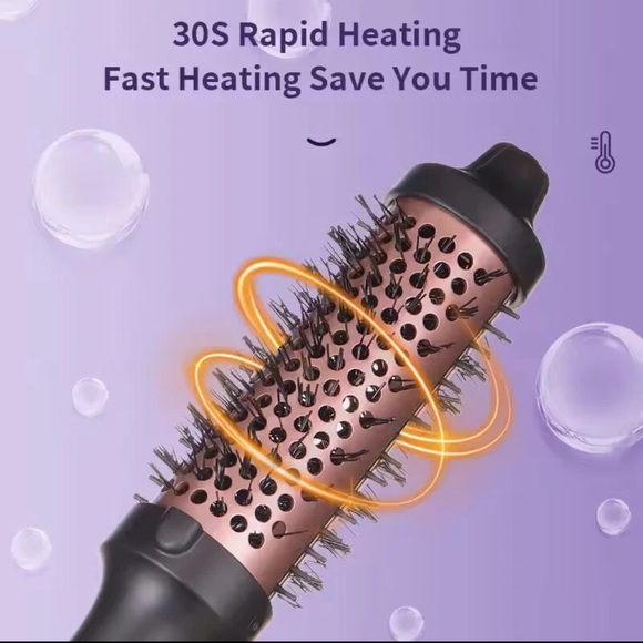 ✨ 3-in-1 Ionic Hair Styling Brush – Straightener & Curler ✨ - Picture 3 of 11